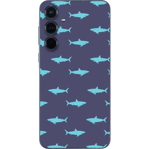 Shark Print Galaxy A35 5G Skin